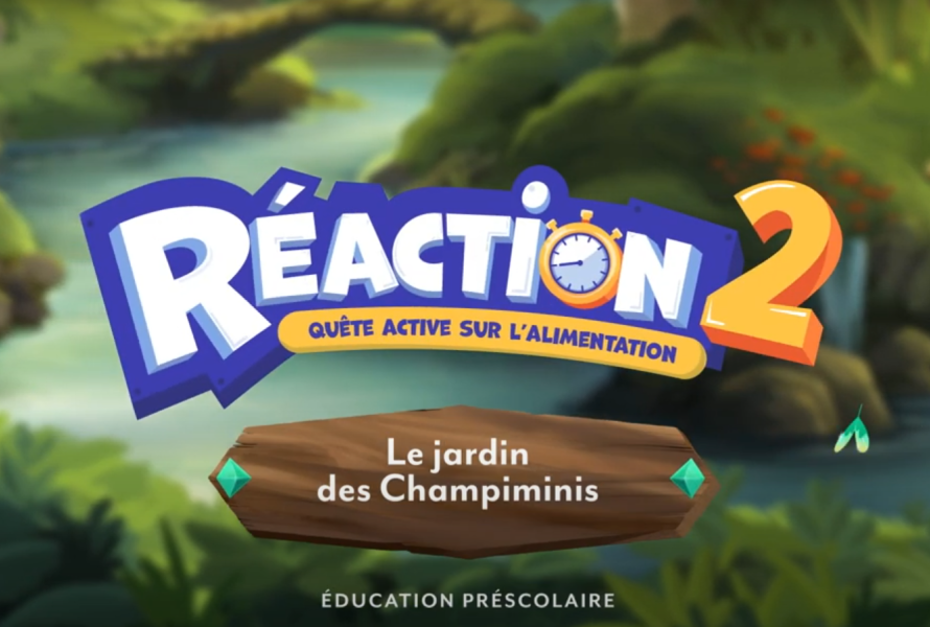 Réaction 2: Mission 2 – The garden of the Champiminis