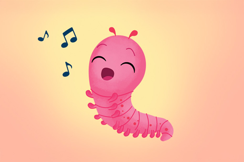 Chanson Mon corps est assoiffé (in French only)